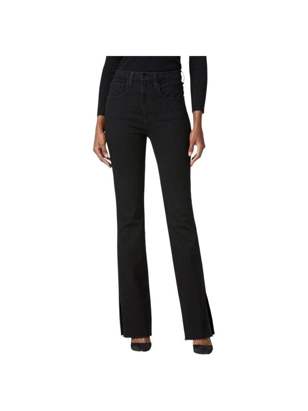 Joe's Jeans Hi Honey High Rise Bootcut Raw Hem Jeans In Nobody Else NWT Sz 25